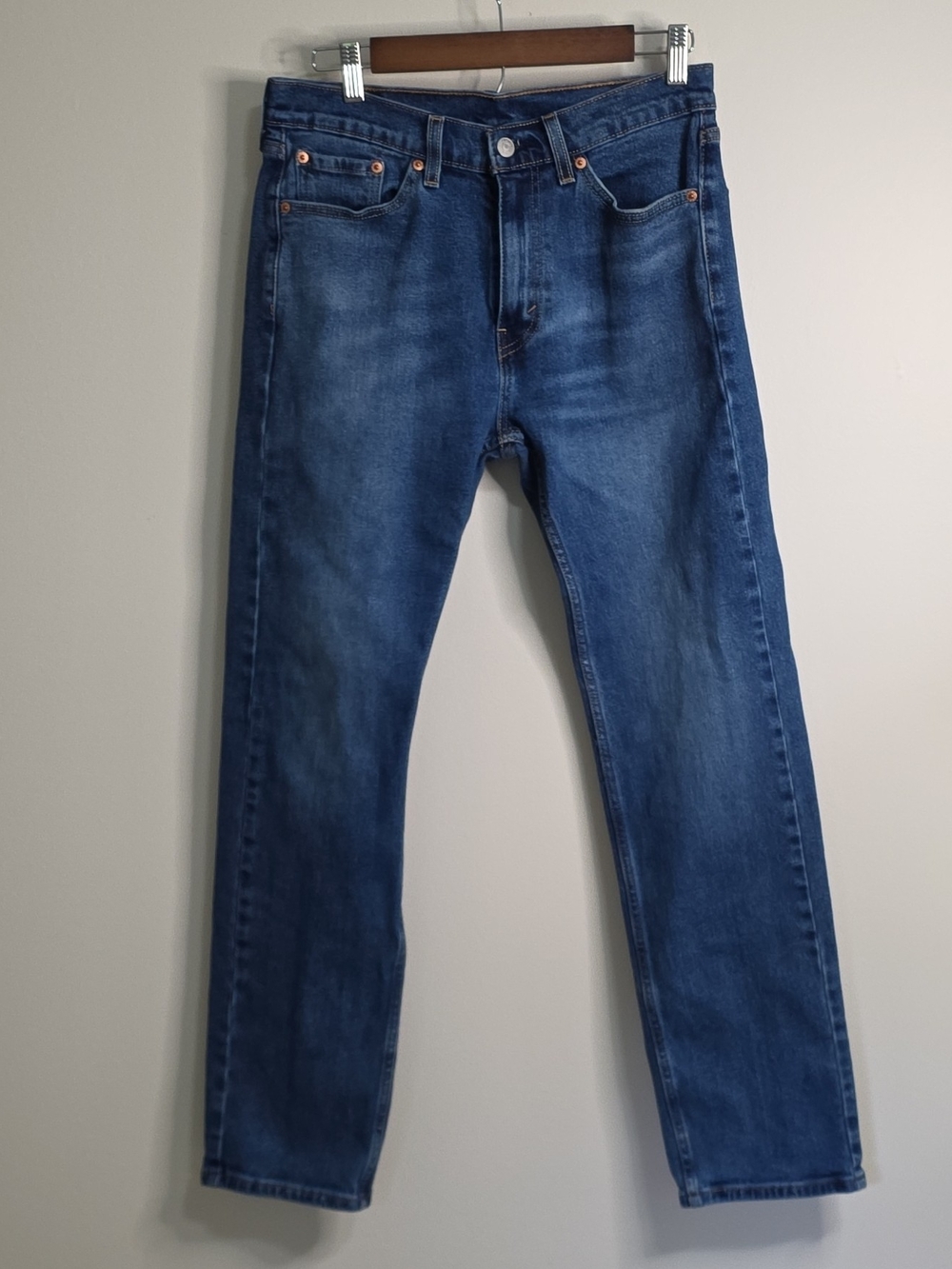 Levi's Slim Straight Dark Blue Men's Jeans Size 30 x 32